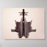 The Rorschach Test Ink Blots Plate 6 Posters