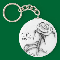 The rose  Lindsey keychains