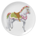 The Rose Parade Horse Plate