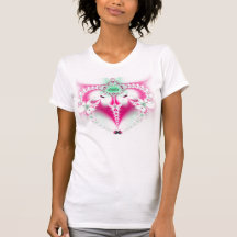 The Royal Pink Heart Tee Shirts