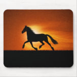 The Running Horse Mouse Pads
