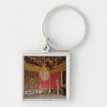 The Salon d'Apollon (Apollo Room) with tapestries Key Chains