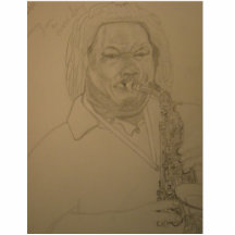 The Saxologist Acrylic Cut Out