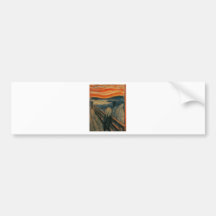 The Scream - Edvard Munch 1893 Bumper Stickers