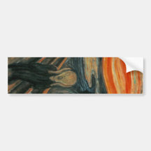 The Scream - Edvard Munch Bumper Sticker