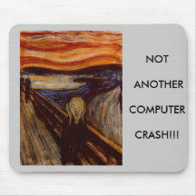 The Scream Mouse Pads