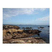 The sea by Arasaki Park Post Card