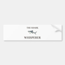 The Shark Whisperer Bumper Sticker