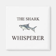 The Shark Whisperer Refrigerator Magnets