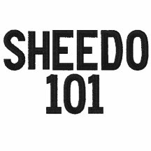 The Sheedo Embroidered T-shirt!