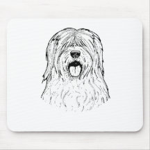 THE SHEEP DOG MOUSE PAD