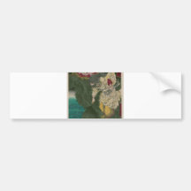 The Shinto God of Storms Pointing towards Ocean Bumper Sticker