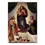 The Sistine Madonna Card