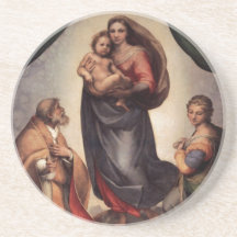 The Sistine Madonna Coaster