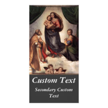 The Sistine Madonna Photo Card