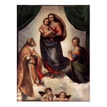 The Sistine Madonna Post Cards