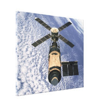 The Skylab Space Station Stretched Canvas Print