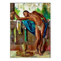 The Slave by Gyula Tornai Postcard