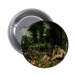 The Smell By Bruegel D. Ä. Jan (Best Quality) Buttons