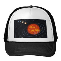 The Solar System Trucker Hat