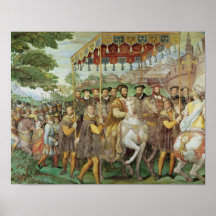 The Solemn Entrance of Emperor Charles V Posters