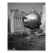 The Sphere B&W PHOTO PRINT
