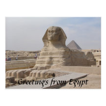 The Sphinx,Cairo Postcards