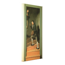 The Staircase Group, 1795 Canvas Print
