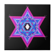 The Star of David Ceramic Tiles