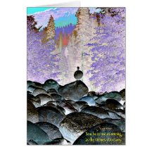 The stones you carry card