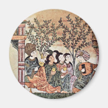The Story Of Bayader And Riyad ( "Hadath Bayader W Refrigerator Magnets