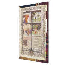 The Story of Lancelot and the Quest for Holy Gallery Wrapped Canvas