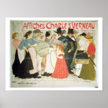 'The Street', poster for the printer Charles Verne