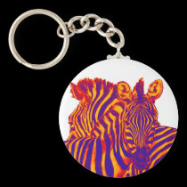 THE SUNSET ZEBRAS keychains