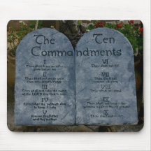 The Ten Commandments Mouse Pads