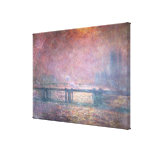 The Thames at Charing Cross, 1903 Canvas Prints