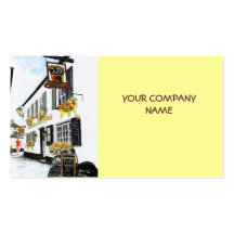 'The Three Pilchards' Business Card