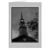'The Tower Clock' Gothic Quotables Card