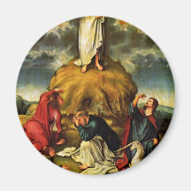 The Transfiguration Of Christ By Meister Des Unive Fridge Magnets