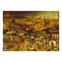 The Triumph of Death by Pieter Bruegel the Elder Personalised Invitation