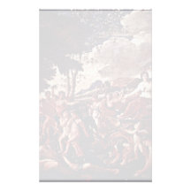 The Triumph Of Flora,  By Poussin Nicolas Personalized Stationery