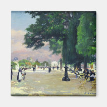 The Tuileries Fridge Magnet