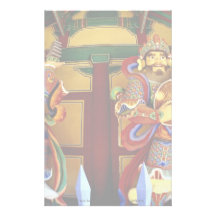 The two heavenly guardians of Buddhism Personalized Stationery