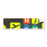 The Ultimate Traveller on the Way bumper stickers