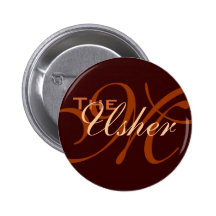 The Usher Pinback Button