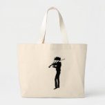 The Violinist Tote Bags