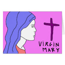 The Virgin Mary Greeting Cards