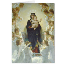 The Virgin With Angels Cards