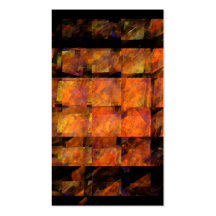 The Wall Abstract Art Business Card