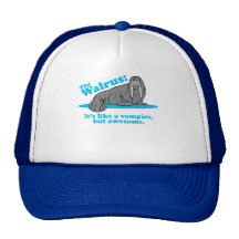 The Walrus Vampire Trucker Hats